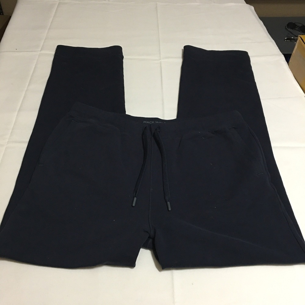Mack Weldon Ace Sweatpants Mens XL Navy Blue Drawstring Pockets